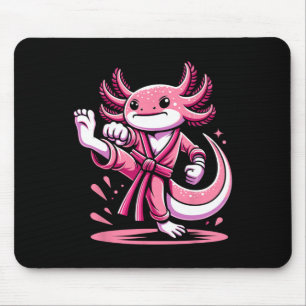 Karate Axolotl Martial Arts Taekwondo Kickboxing F Mousepad