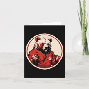 Karate Bear Plush - Inspiriert Red Zuhause für Kam Karte