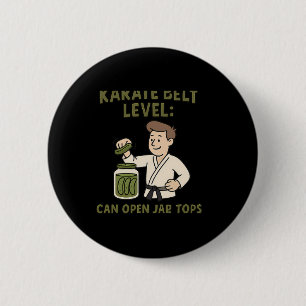 Karate Belt Level kann Jar Tops Martial Arts öffne Button