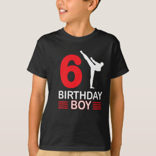 Karate Birthday T-Shirt Boy Gift Kinder Taekwondo 