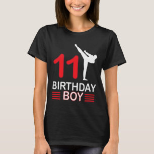 Karate Birthday T-Shirt Boy Gift Kinder Taekwondo
