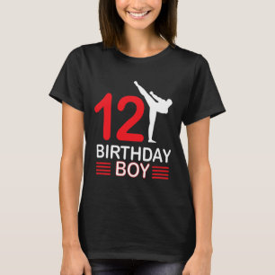 Karate Birthday T-Shirt Boy Gift Kinder Taekwondo