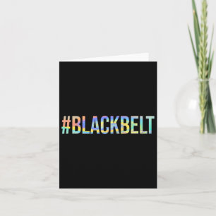 Karate Black Belt #Blackbelt Karte