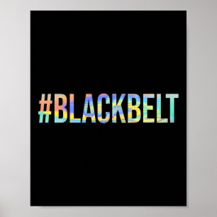 Karate Black Belt #Blackbelt Poster