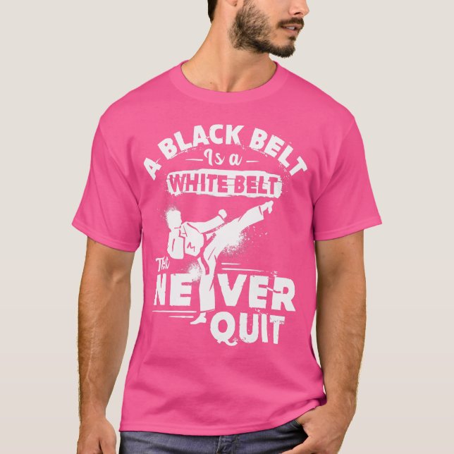 Karate Black Belt Shirt Karate Shirts für Damen Ka (Vorderseite)