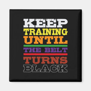 Karate Black Belt Training Japanisch Kampfkunst S Magnet