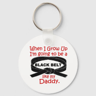 KARATE Black Belt wie mein Papa 1 Schlüsselanhänger