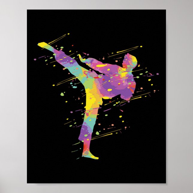 Karate Boy Poster (Vorne)