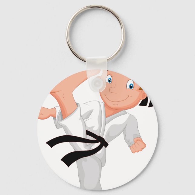 KARATE BOY SCHLÜSSELANHÄNGER (Vorderseite)
