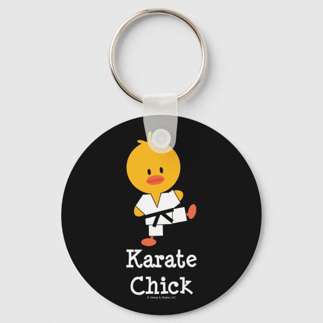 Karate Chick Schlüsselanhänger (Vorderseite)