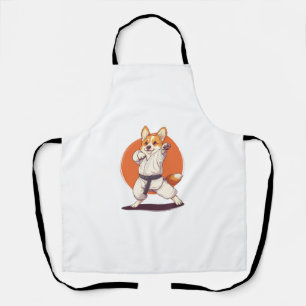 Karate Corgi � Kampfsport Hund Schürze