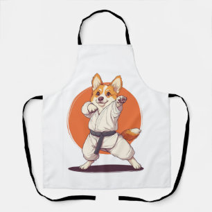 Karate Corgi � Kampfsport Hund Schürze