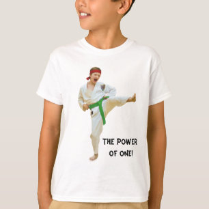 Karate, das, grüner Gurt, kundengerecht, T-Shirt