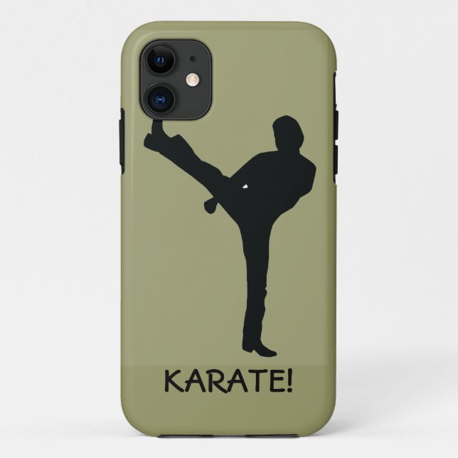 KARATE! Design-iPhone-Casemate Case-Mate iPhone Hülle (Rückseite)