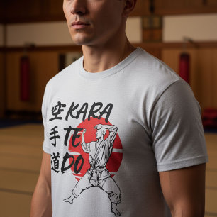 Karate Do - Japanische Kanji Karateka T-Shirt