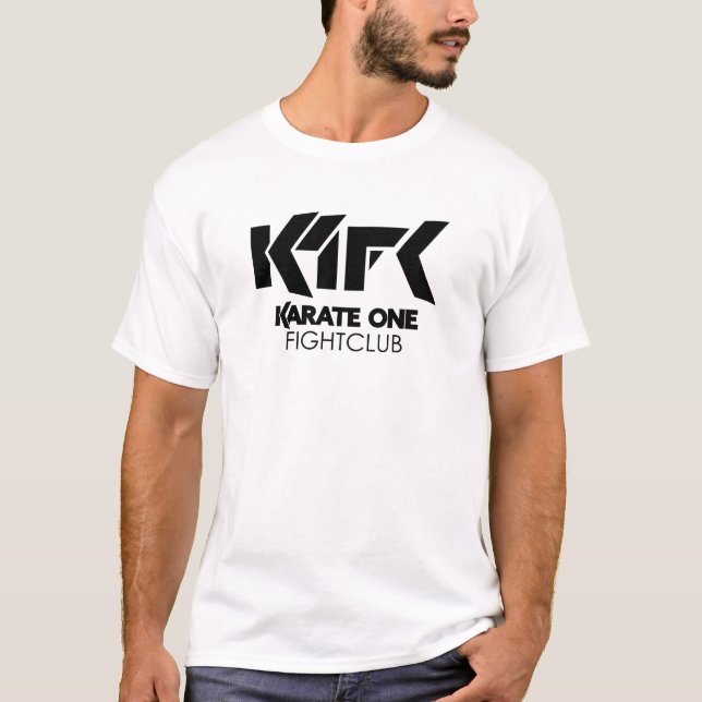 Karate eins - Kampf-Verein-Benennungs-T - Shirt (Vorderseite)