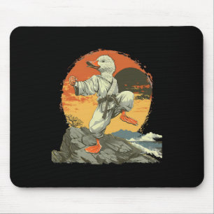 Karate Enten Kickboxen Jiu-Jitsu Sonnenuntergang M Mousepad