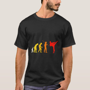 Karate-Evolution Kung Fu Shotokan Geschenk Martial T-Shirt