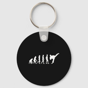 Karate-Evolution Perfektes Geschenk Judo Kampfspor Schlüsselanhänger