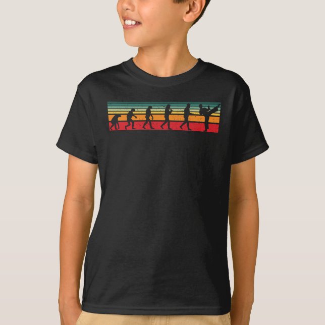 Karate-Evolution T-Shirt (Vorderseite)