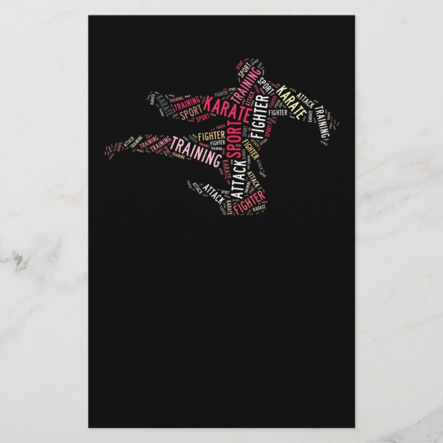 Karate Flyer (Vorne)