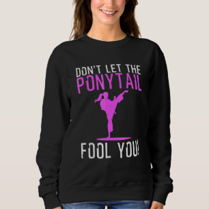 Karate for Women Girls Karate Sweatshirt