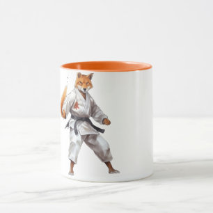 Karate-Fuchs-Tasse Tasse