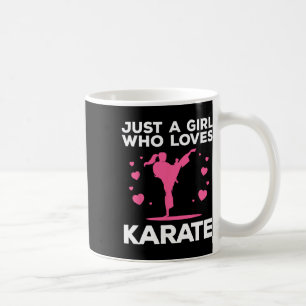 Karate für Frauen Karate Schwarzgürtel Mar Kaffeetasse