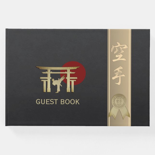 Karate Gästebuch (Vorderseite)