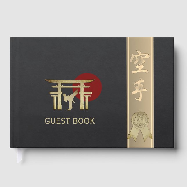 Karate Gästebuch (Vorderseite)
