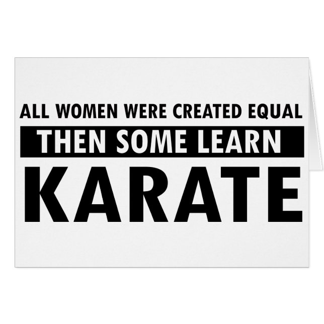 Karate-Geschenkartikel (Vorderseite (Horizontal))