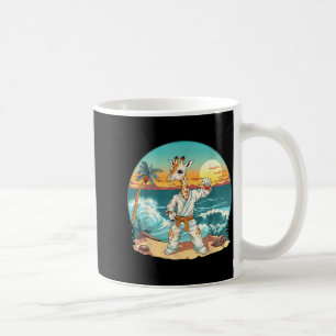 Karate Giraffe Tier Mma Taekwondo Kampfsport Kaffeetasse