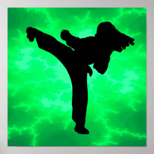 Karate Girl Poster