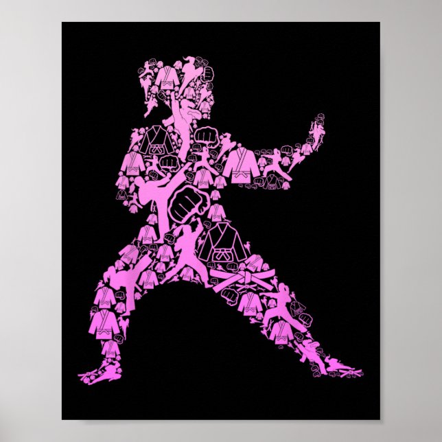 Karate Girls Poster (Vorne)