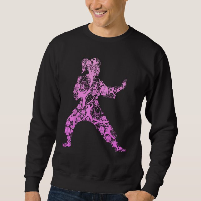 Karate Girls Sweatshirt (Vorderseite)