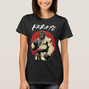 Karate Gorilla Karateka Boys and Girls Karate Gor T-Shirt