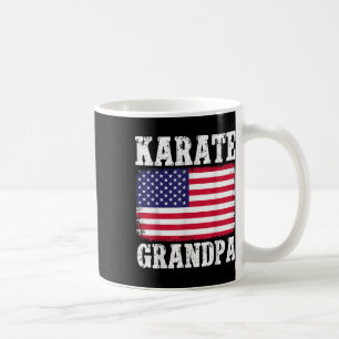 Karate Grandpa Patriotic Usa Flag Martial Arts 4. Kaffeetasse