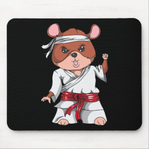 Karate Hamster Kickboxen Martial Art Jiu Jitsu Fa Mousepad