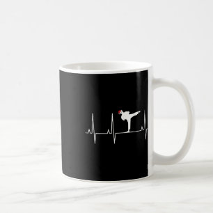 Karate Heart Beat Christmas Pajama Martial Arts Kaffeetasse