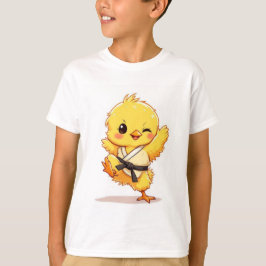 Karate-Huhn-T-Shirt T-Shirt