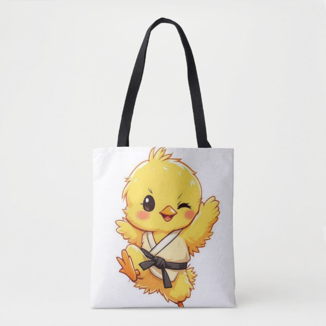 Karate-Huhn-Tasche Tasche (Vorderseite)