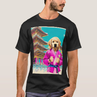 Karate-Hund - Der flauschige Kämpfer - Woof-Fu-Wun T-Shirt