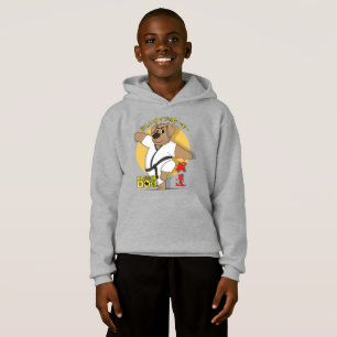 Karate Hund   Kinder Kapuzenpullover Hoodie