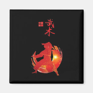 Karate Instructor Karate Students Karate Calligrap Magnet