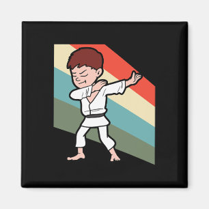 Karate Judo Jujutsu Taekwondo Kickboxen Dabbing D Magnet