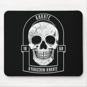 Karate-Kämpfer Skelett Japan Kampfsport  Mousepad