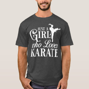 Karate-Kämpferin Schwarzgurt-Lektion Training B T-Shirt