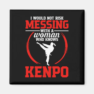 Karate Kampfsportarten Keine Risiko Kenpo Schule K Magnet