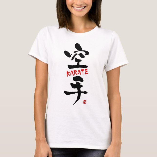 Karate-KANJI T-Shirt (Vorderseite)
