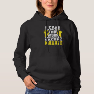 Karate Karate Design Hoodie